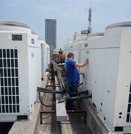 覃塘中央空调制热和不制冷系统维修方法